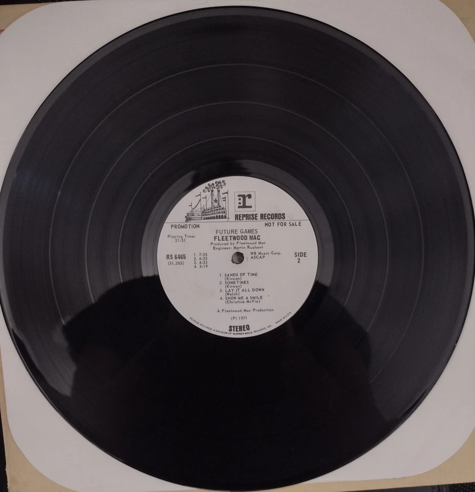 Fleetwood Mac, Future Games, Promo, EX, Vinyl LP Record, Rock, Blues, 1971 Foto 2 de 4