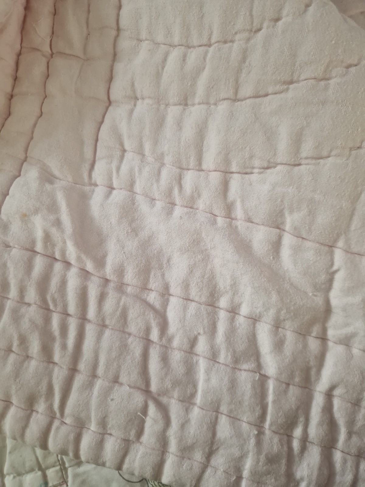 Trapunta lettino rosa Mothercare patchwork floreale farfalla 4 tog bocciolo di rosa 12m Preloved foto 5