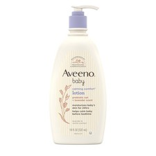 Aveeno Baby Calming Comfort Lotion Lavender Vanilla Moisturizing 18oz