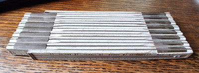 8.5'' OXWALL Folding Extension Ruler Cabinetry Stair Architectural Fine Wood Work