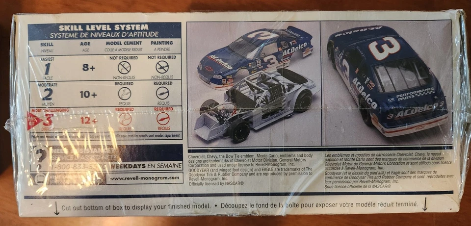 Dale Earnhardt Jr. AC Delco Monte Carlo 1/24 Scale Sealed NIB - Image 3 of 3