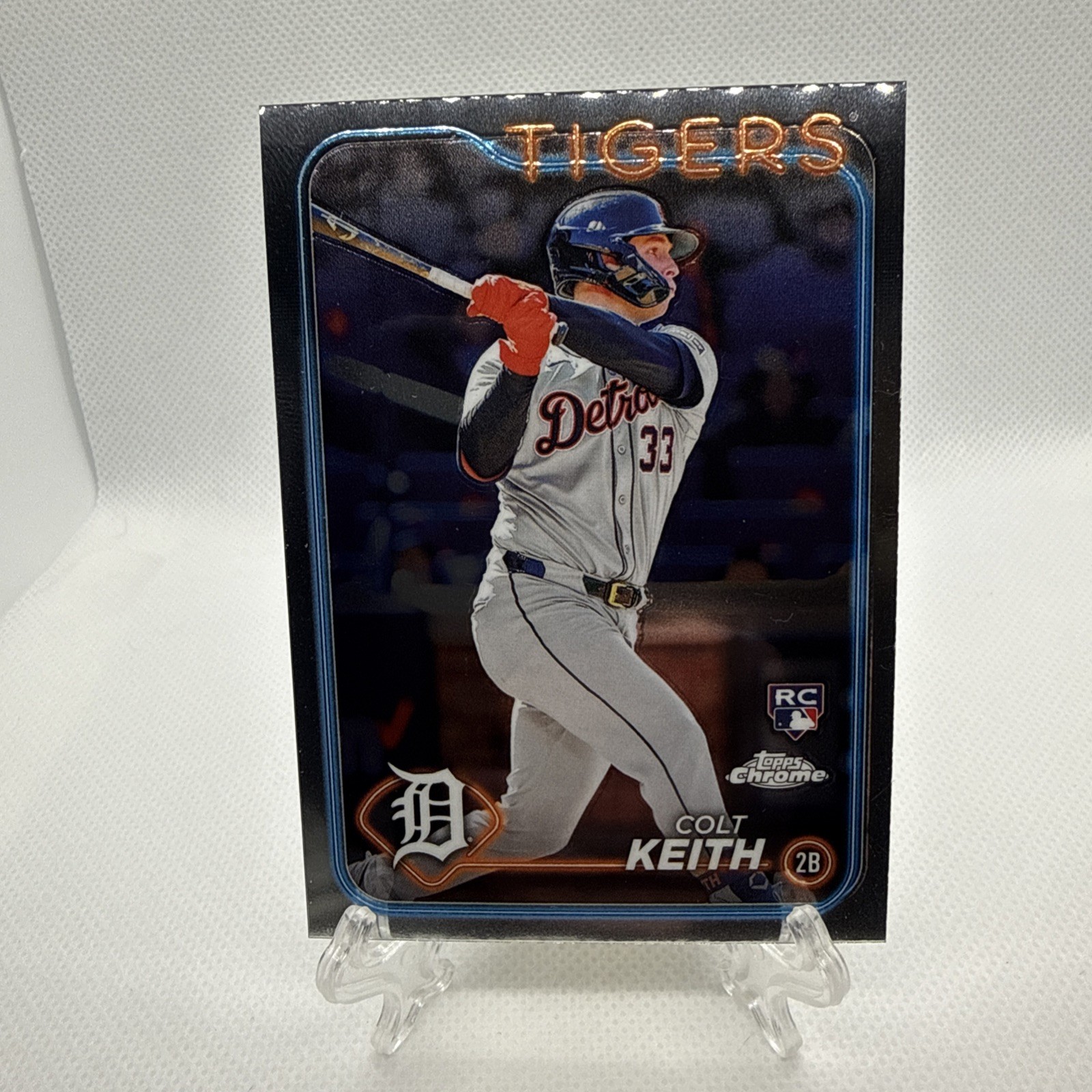 2024 Topps Chrome - Colt Keith #2 (RC) - Detroit 🐅 Tigers