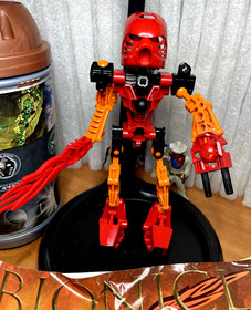 LEGO BIONICLE: Tahu (8534) ~ Complete W/ Canister and Instruction Manual