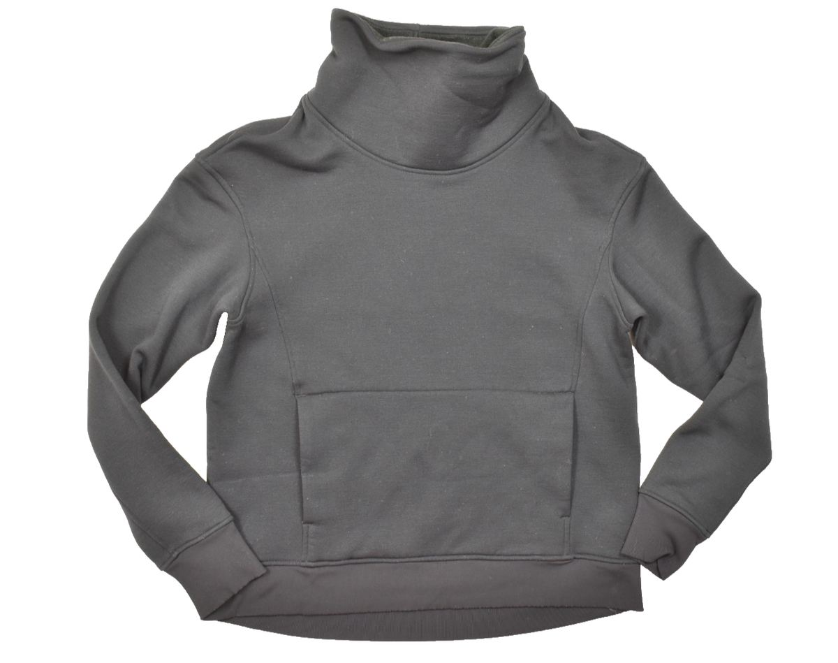 Lululemon Scuba Oversized Funnel Neck Pullover Black Size 8