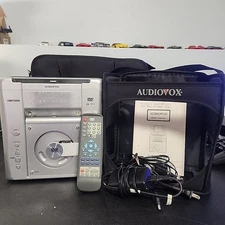 Audiovox VBP5000 DVD VHS Player W/ AC Power Cord, Car Power Cord DVD No Screen