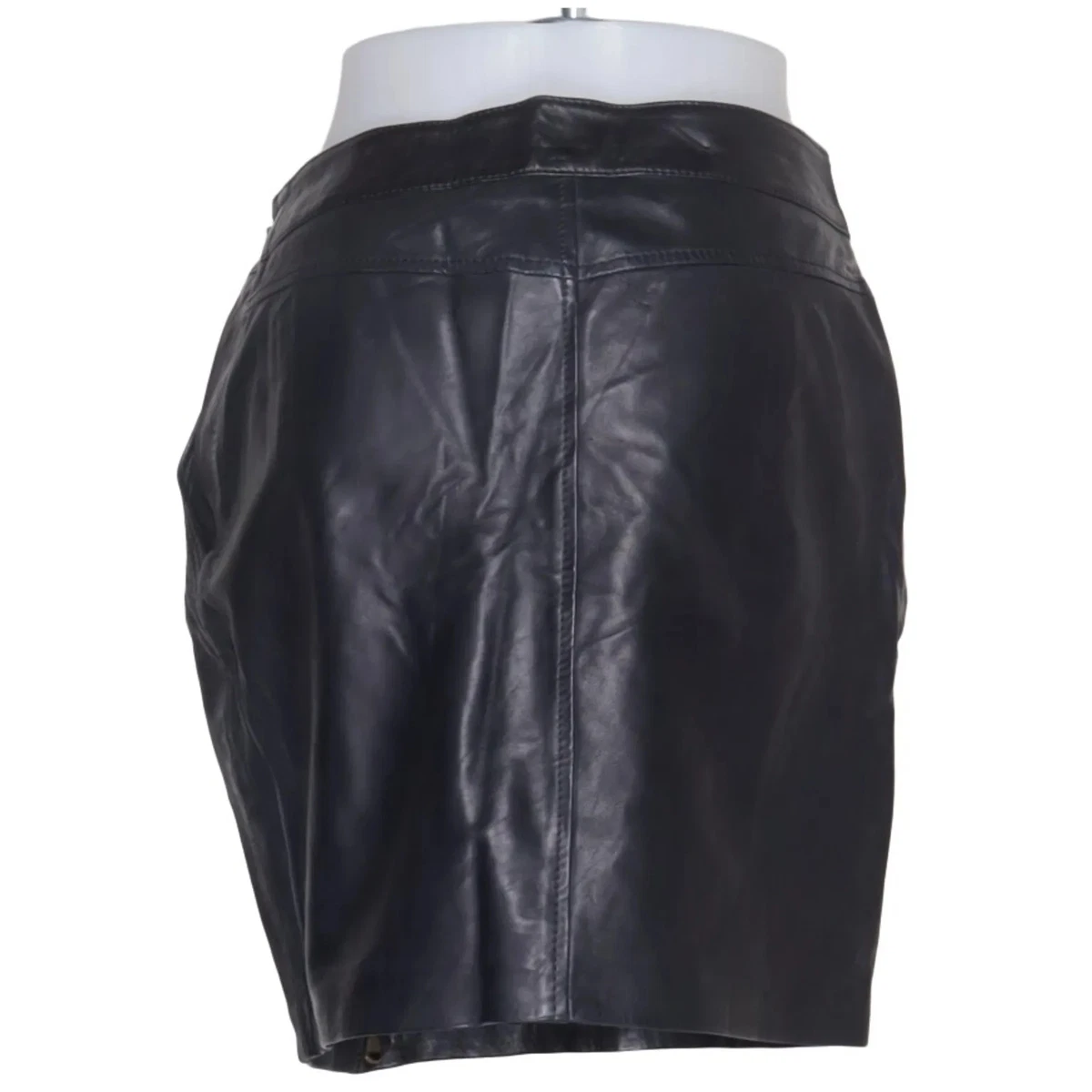 ESPRIT Collection, Wickelrock, Größe: 36, Schwarz, Leder/Polyester #XAB