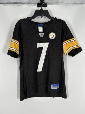 Ben Roethlisberger #7 Pittsburgh Steelers Reebok Jersey Youth Boys Size Medium