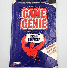 Nintendo NES Game Genie Programming Manual Codebook Galoob 1991