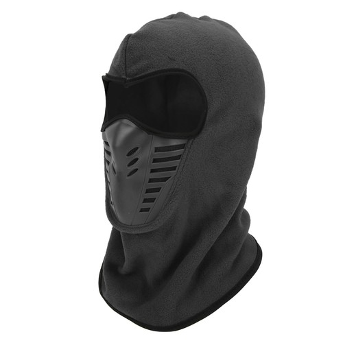 Hot Full Face Cover With Breathable Mesh Silicone Panel Winter Fleece Neck DS - Picture 6 of 24