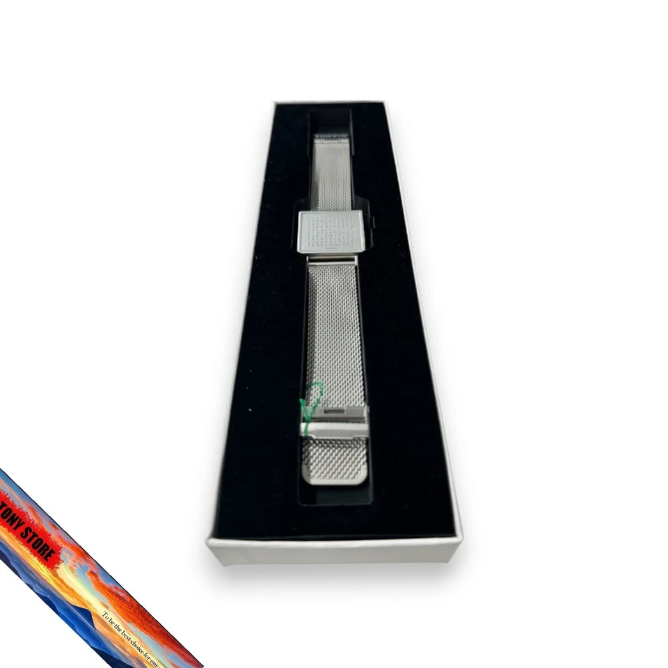 QLOCKTWO QW35DEBRBMBRN Text Zeitanzeige Digital Herren Armbanduhr Modernes... - Bild 3 von 3