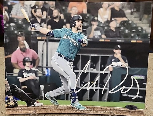 CAL RALEIGH SIGNED 8X10 PHOTO W/COA SEATTLE MARINERS ALL STAR
