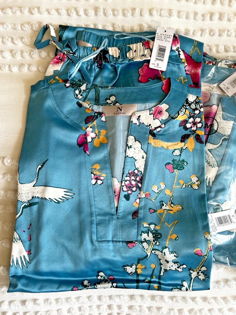 Pigiama Natori Donna Zen Floral A Maniche Corte: Comfort E Stile
