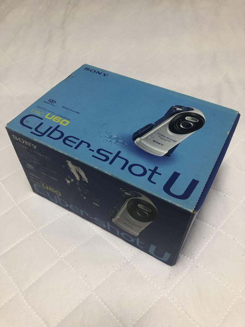 Sony Cyber-Shot DSC-U60 2MP Waterproof Digital Camera Japan Edition