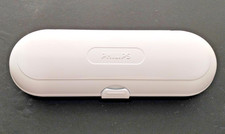 OEM PHILIPS SONICARE WHITE HARD PLASTIC TRAVEL CASE FOR ELECTRIC TOOTHBRUSH A4.6