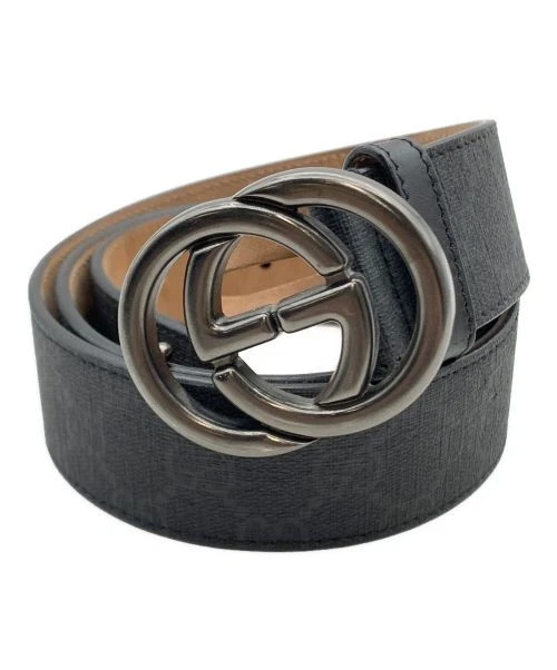 Ceinture à boucle GUCCI à emboîtement GG