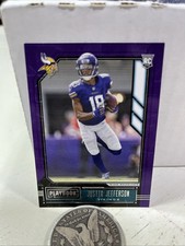 2020 Panini Playbook - Rookies Justin Jefferson #114 Purple (RC)