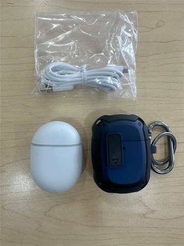 Słuchawki douszne Google Pixel Buds serii A bezprzewodowy douszny zestaw słuchawkowy - wyraźnie biały - Zdjęcie 3 z 3