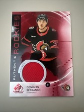 2025-26 SP Game Used AR-DS Donovan Sebrango Authentic Patch Ottawa Senators