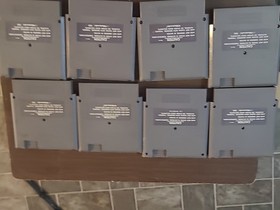 Lot Of 8 Nes Games Mario Bros Duck Hunt Rare Vintage Baseball 3 And 5 Screw Case