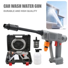 Cordless Car High Pressure Washer Jet Water Wash Cleaner Gun + 5M Pipe Portable