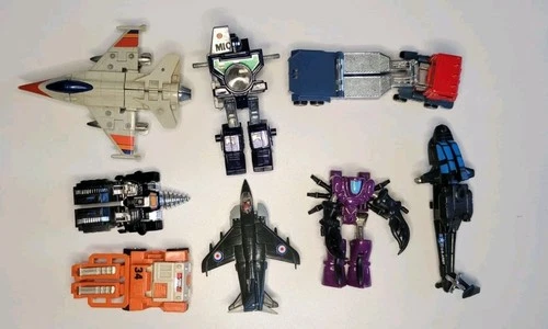 Vintage  GoBots ~ 1983, 1984 And 1985 Lot of 8 ~ Bandai - Takara - Tonka 1