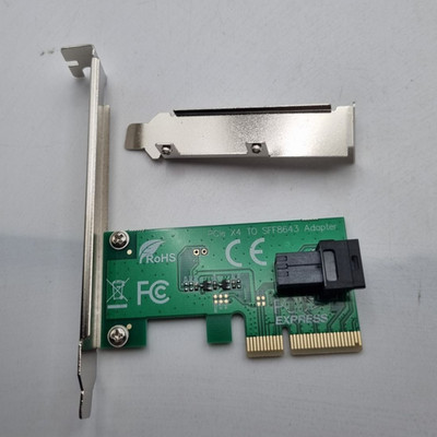 NFHK PCI-E 4X auf SFF-8643 Adapter für Mainboard SSD 750 P3600 P3700 M.2 SF-024