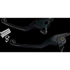 Drag Specialties Lever Set - Narrow - Black 0610-2305