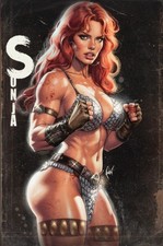 Red Sonja She-Devil With A Sword #1 Cedric Poulat Cover (B) Dynamite LTD PRESALE