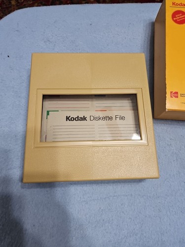 1986 10 Kodak 2S - 2D 5 1/4 Disketten doppelseitige Double Density Floppy + Halter - Bild 6 von 15