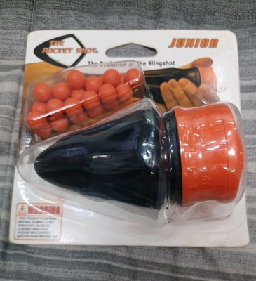 Pocket Shot Junior Compact Circular Slingshot Shoots Rubber 300 FPS