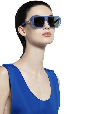 NEW Vava BL0033-CRISBL-Mat BLK SIL Sunglasses 56mm 100 