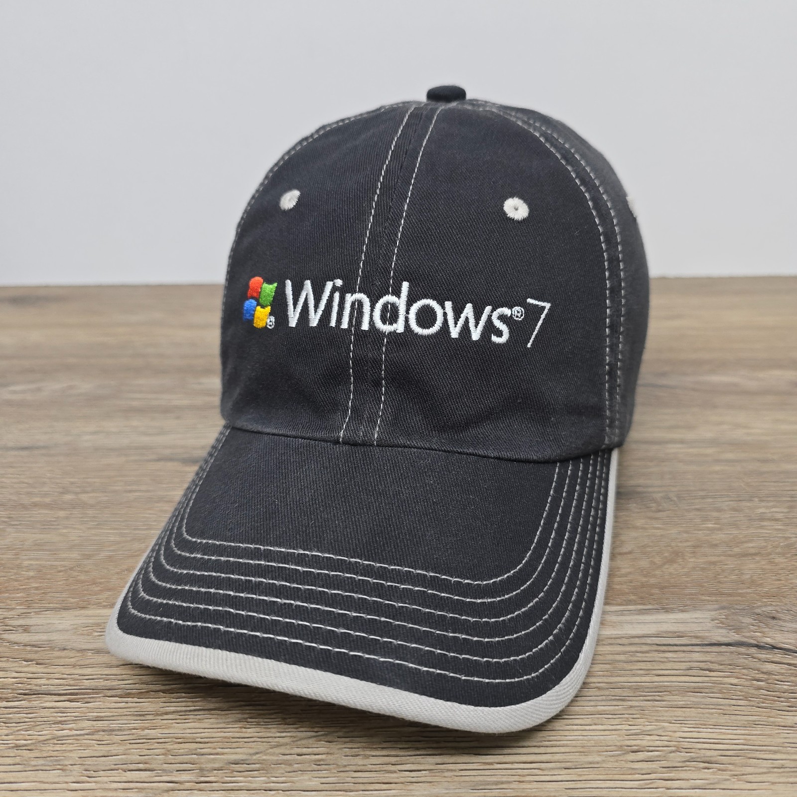 Microsoft Windows 7 Hat PC Computer Contrast Thre… - image 1