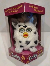 Vintage Electronic Series 2 Dalmatian Furby New In Box 1998 RARE 