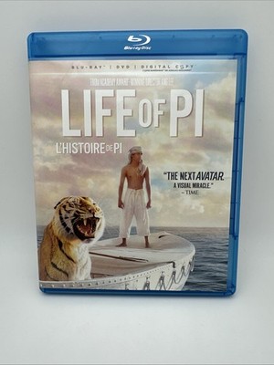 Life of Pi (Blu-ray + DVD) (2-Disc Set) Ang Lee RARE OOP **Buy 2 Get 1 Free**