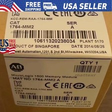 Allen-Bradley 1764-MM2 MicroLogix 1500 16 KB Memory 1764MM2 NEW US Free Tax