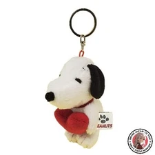 NEW Nakajima Corporation Petit Mascot Snoopy Black Heart 173126-22
