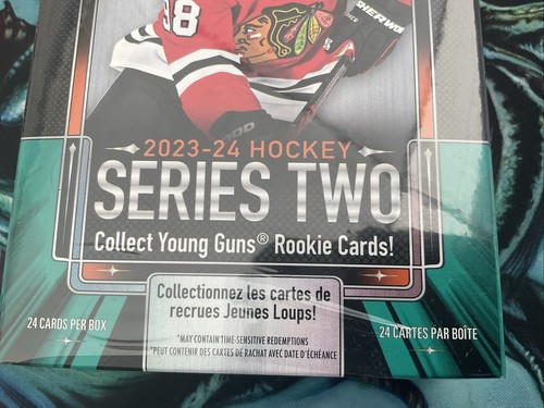 2023-24 Upper Deck Series 2 Hockey 24 Card Hanger Box - Brand New, Bedard RC? - Picture 4 of 10