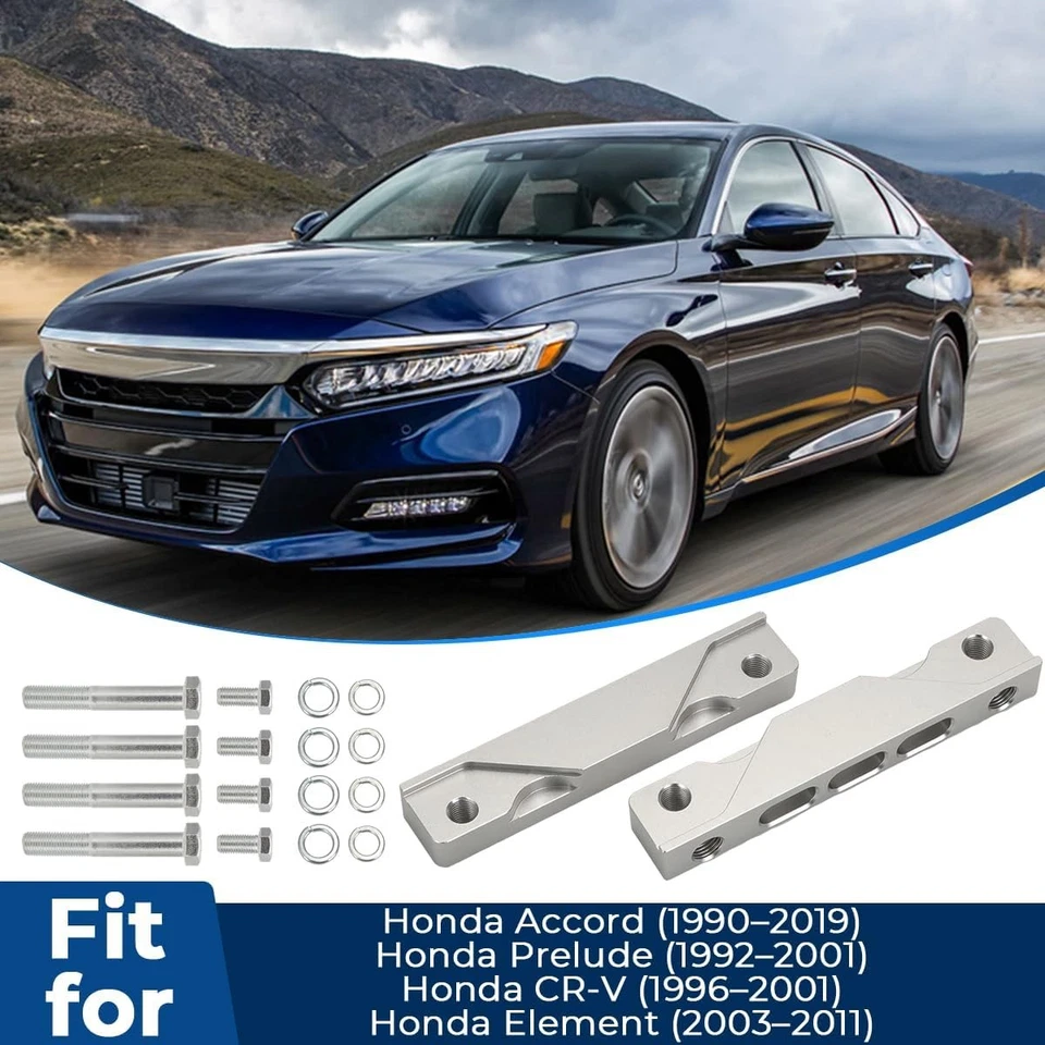 Kit de frenos grande soporte adaptador para Honda Accord TL TSX ILX CRV Prelude RL 1990-19 Foto 4 de 4