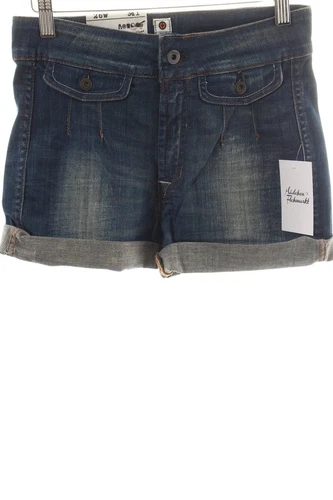 KUYICHI Shorts Damen Gr. DE 34 blau-braun Casual-Look