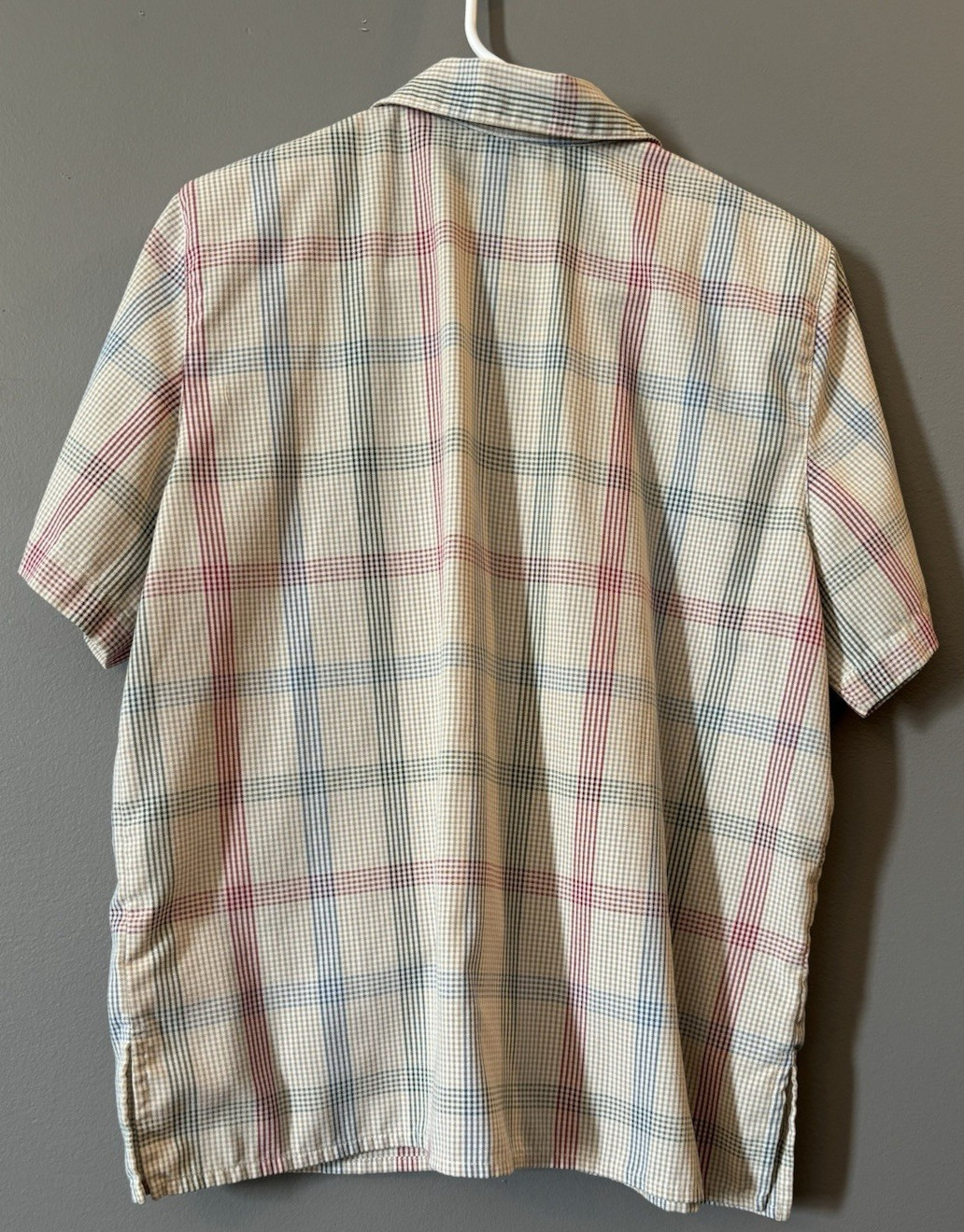 Vintage Alfred Dunner Petite Short Sleeve Button Up Stripes & Flowers Size 12P image 2