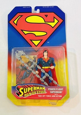 SUPERMAN MAN OF STEEL POWER FLIGHT MOC KENNER HASBRO 1995 NEW Unopened 