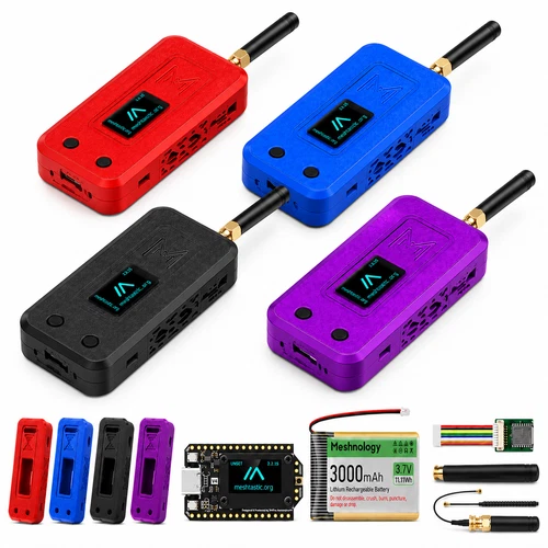 Heltec V4 Meshtastic GPS Mesh Node Kit ESP32 LoRa Developer Kit 3000mAh Battery