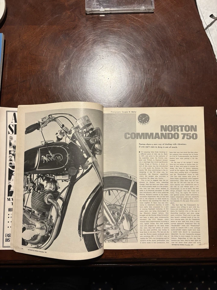 MOTOR CYCLE WORLD DECEMBER 1971 MAGAZINE - Image 4 of 4
