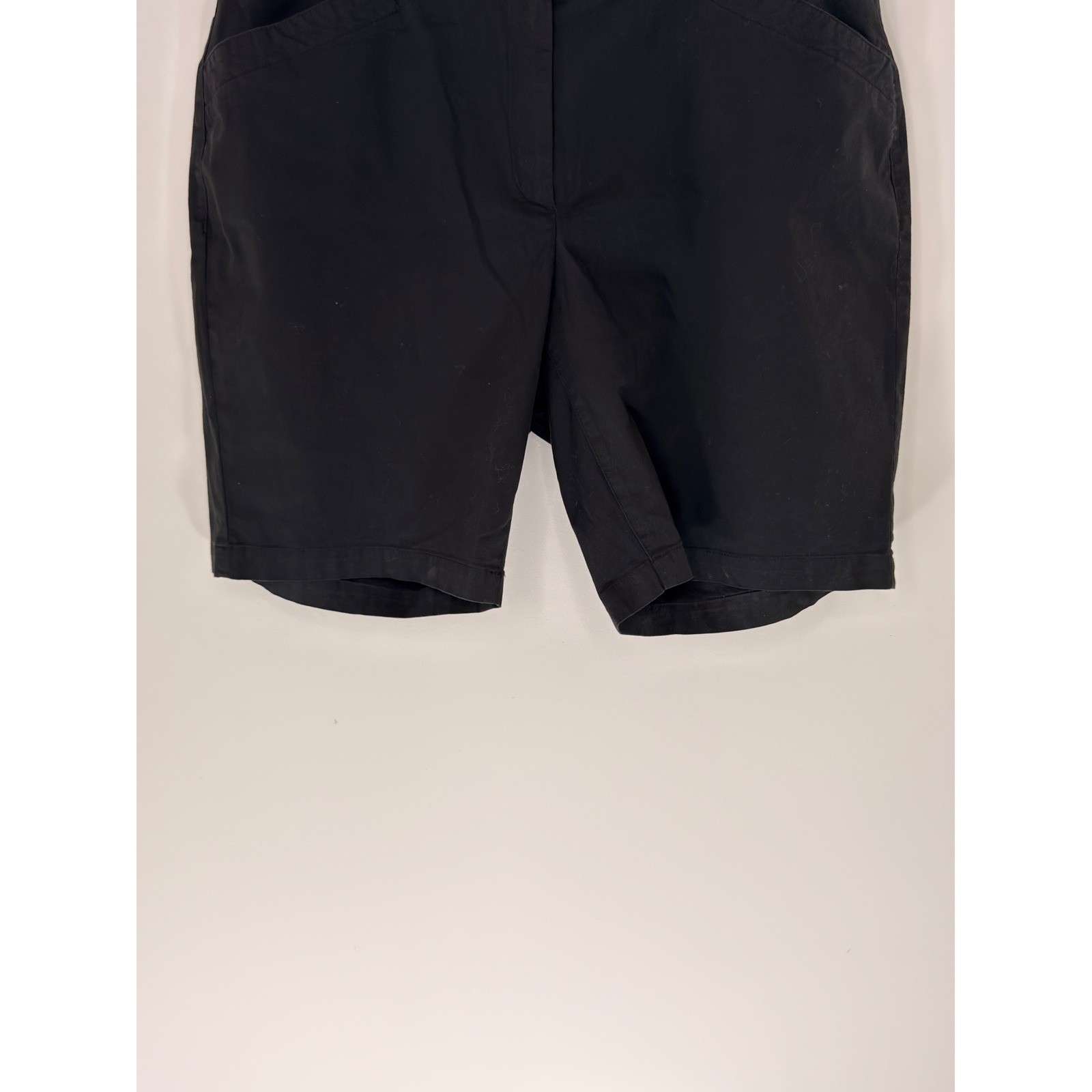 Talbots Plus Shorts Black Women's Basic Casual St… - image 5