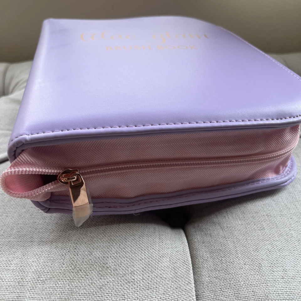 Libro de pinceles púrpura Slmissglam 25 piezas Foto 2 de 4