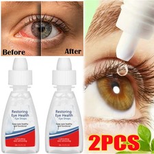 2PCS Cataract Removal Eye Drop Improve Blurred Vision Restore Eyesight Hot US