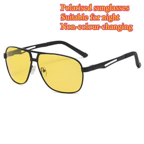Mens Photochromic Polarized Sunglasses UV400 Pilot Sport Driving Outdoor Glasses - Picture 24 of 27