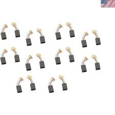 Universal Carbon Brushes Replacement 11x8x5mm - 20pcs for Electric Motors