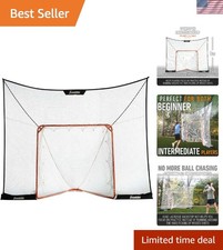 Fibertech 12' x 9' Lacrosse Backstop Net - ciężka konstrukcja do treningu