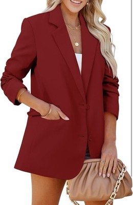NEW CRAZY GRID Blazer, Women s XL Black Business Casual Jacket Fashion Open